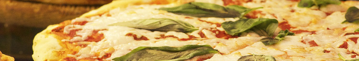 Eating Pizza at Fastway Pizza restaurant in Worcester, MA.